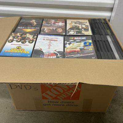FTH186 Box Of DVD's