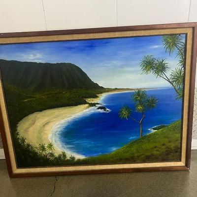FTH005- Beautiful Wooden Framed Painting