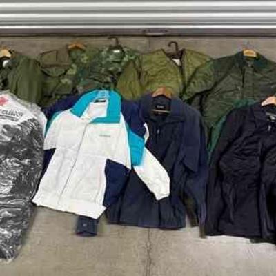 FTH521- Assorted Vintage Military Jackets