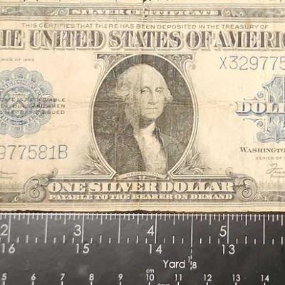 FTH421 - 1923 Oversized $1 Silver Dollar 