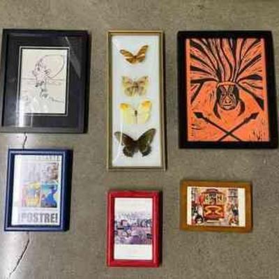 FTH522 Various Framed Art
