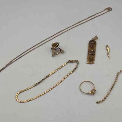 FTH707-Gold Jewelry Lot