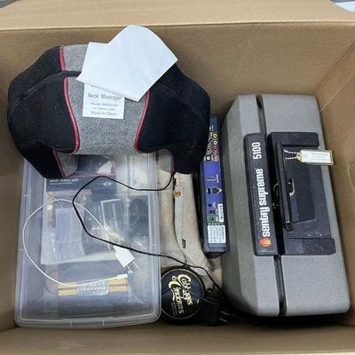 FTH518 Sentry Supreme Lock Box, Neck Massager & More!