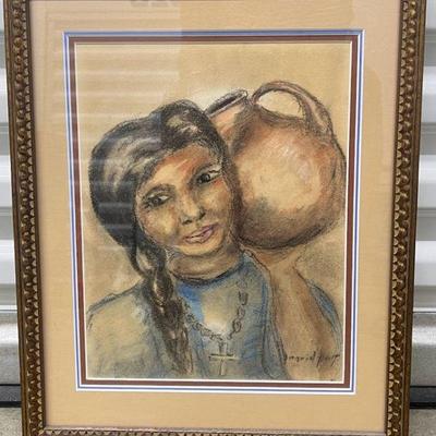 FTH237- Original Painting Of A Women