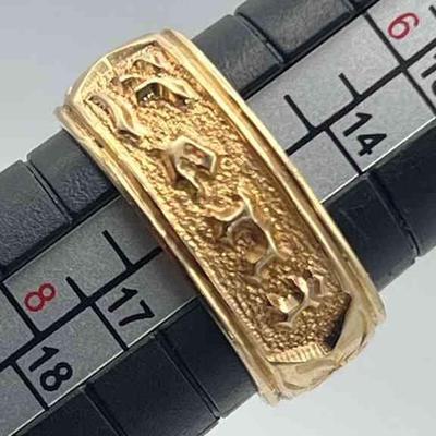 FTH702-14k Gold Ring