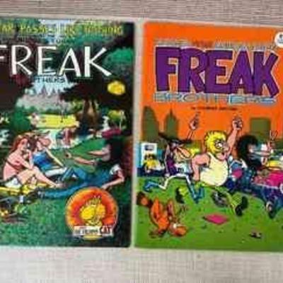 FTH529- Vintage Freak Brothers Comics 