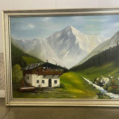 FTH006- Beautiful Framed Painting 