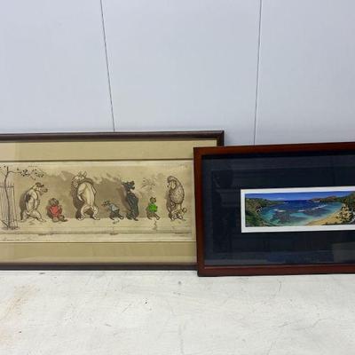FTH298- (2) Framed Prints