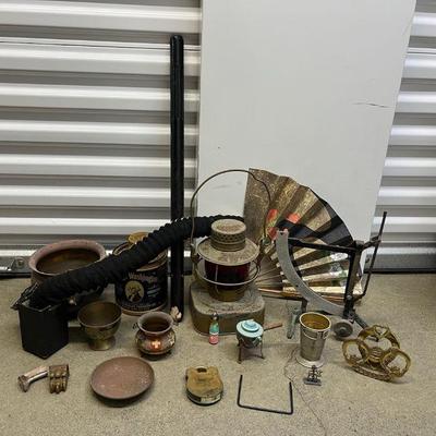 FTH075 Vintage Metal Collectibles & More!