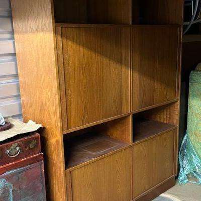 FTH462 Teak Entertainment Center 
