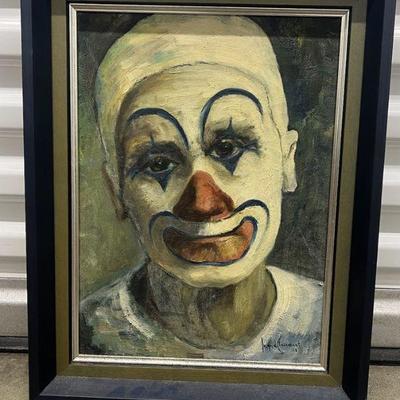 FTH214- Original Painting By Ingrid Clairmont 