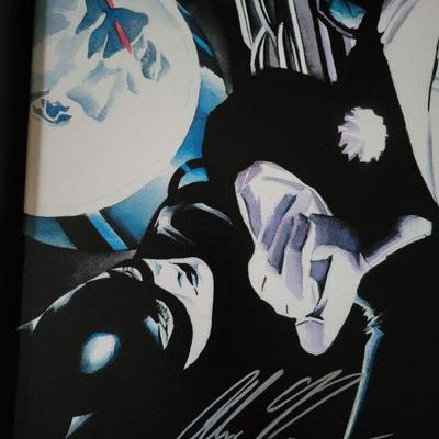 Joker's ReckoningÂ Giclee on Canvas Catwoman & Mr Freeze