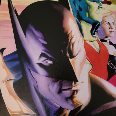 In the Light of JusticeÂ Giclee on Canvas Batman