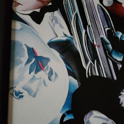 Joker's ReckoningÂ Giclee on Canvas Mr Freeze