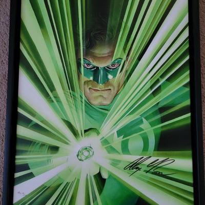 Green LanternÂ MythologyÂ Giclee on Canvas