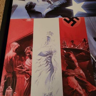 Captain America - Origins of Captain America LE on Canvas