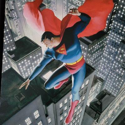 Superman Twentieth CenturyÂ Giclee on Canvas