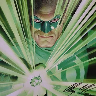 Green LanternÂ MythologyÂ Giclee on Canvas