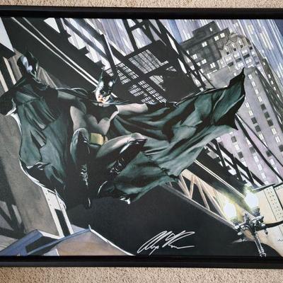 Batman Descent on GothamÂ Giclee on Canvas