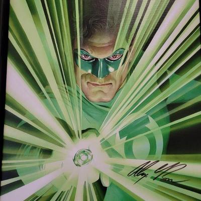 Green LanternÂ MythologyÂ Giclee on Canvas