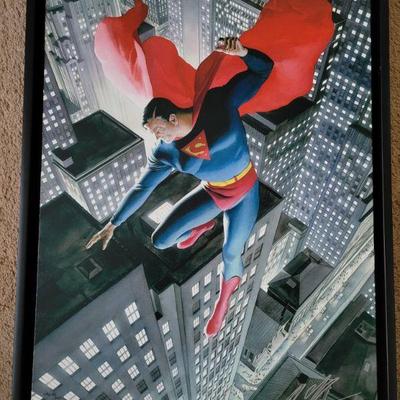 Superman Twentieth CenturyÂ Giclee on Canvas