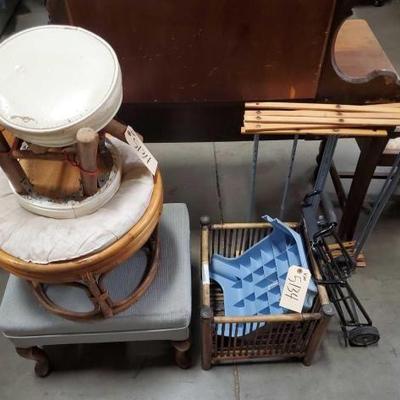 #5134 â€¢ Stools, Step Stools, Basket, Dolly and Drying Rack
