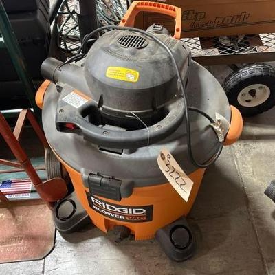 #3222 â€¢ Ridgid Blower Vac
