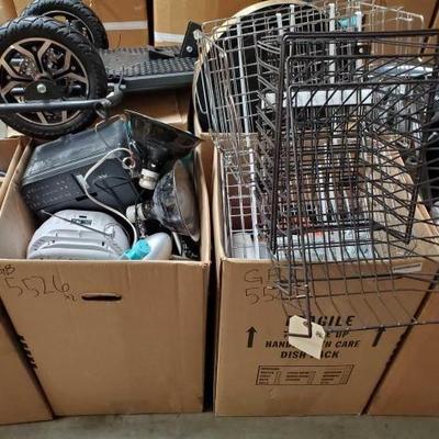 #5526 â€¢ 2 Boxes of Office and Household Items
