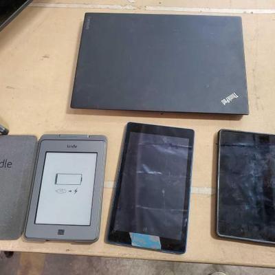 #1500 â€¢ 3 Tablets and 1 Laptop Computer
