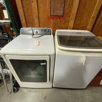 #1602 â€¢ Samsung Washer and Dryer
