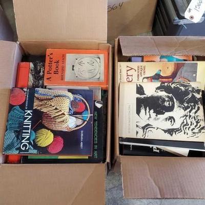 #1562 â€¢ 2 Boxes of Books
