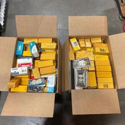 #3066 â€¢ 2 Boxes of Switches and Outlets

