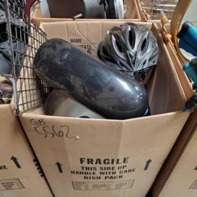 #5562 â€¢ Kitchen Appliances and Bicycle Helmet
