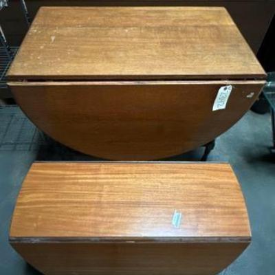 #2342 â€¢ 2 Drop Leaf Tables
