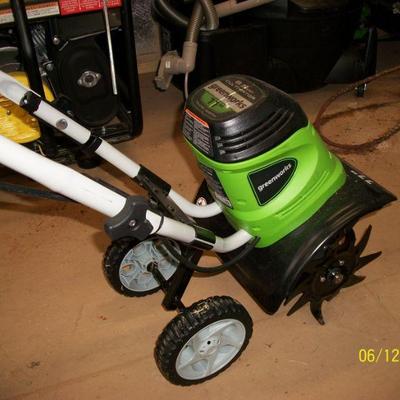 Greenworks Tiller