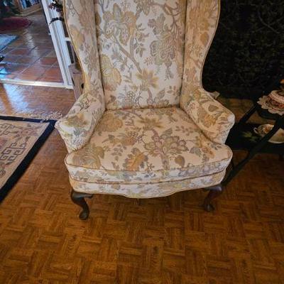 Pair of  Wingback Chairs