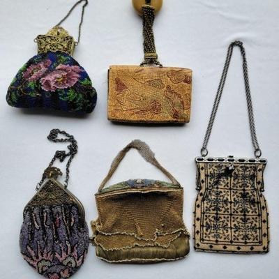 Antique purse collection