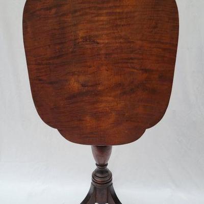 Tiger Maple Candlestand