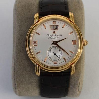 Maurice LaCroix Swiss made Gold 18K wrist watch