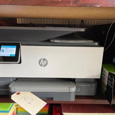 #1412 â€¢ HP Officejet Pro 9015 Printer and Toner

