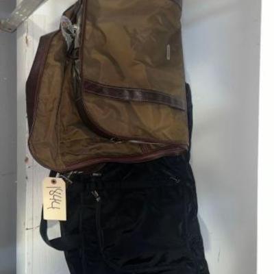 #1844 â€¢ Samsonite Garment Bag and a Duffle Bag
