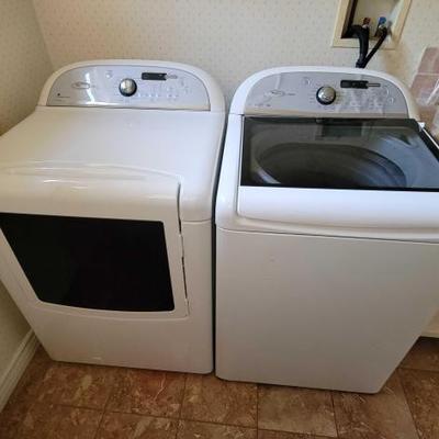 #1700 â€¢ Whirlpool Cabrio Washer and Dryer
