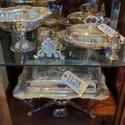 #1128 â€¢ Silver Plated Dishes
