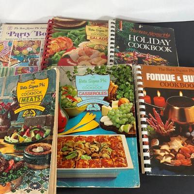 Beta Sigma Phi Cookbooks