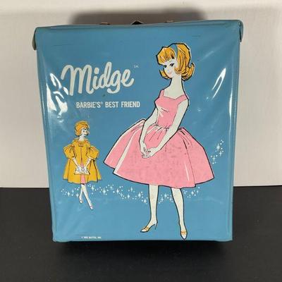 Vintage 1963 Midge Doll Carry Case