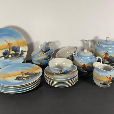 Vintage Lusterware Tea Set