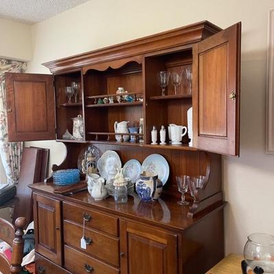 Nice walnut hutch 