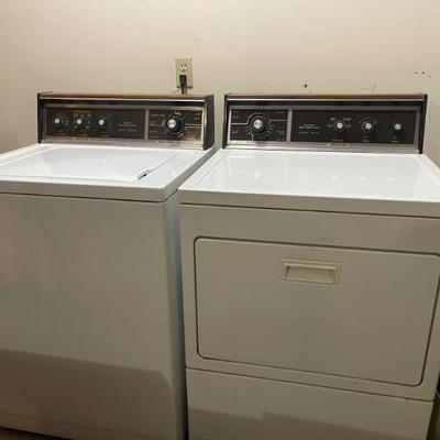 Washer and dryer  