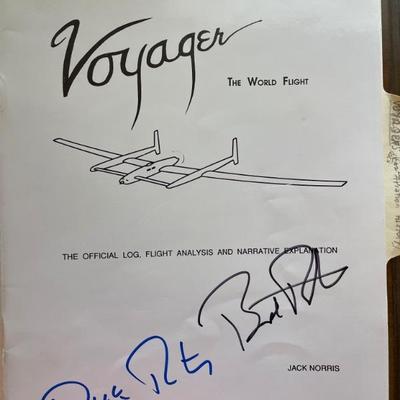 Voyager book  all
Signed 