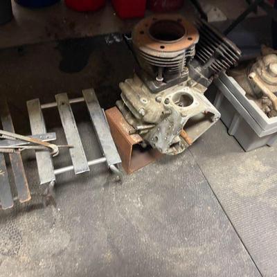 Harley engine and transmission 